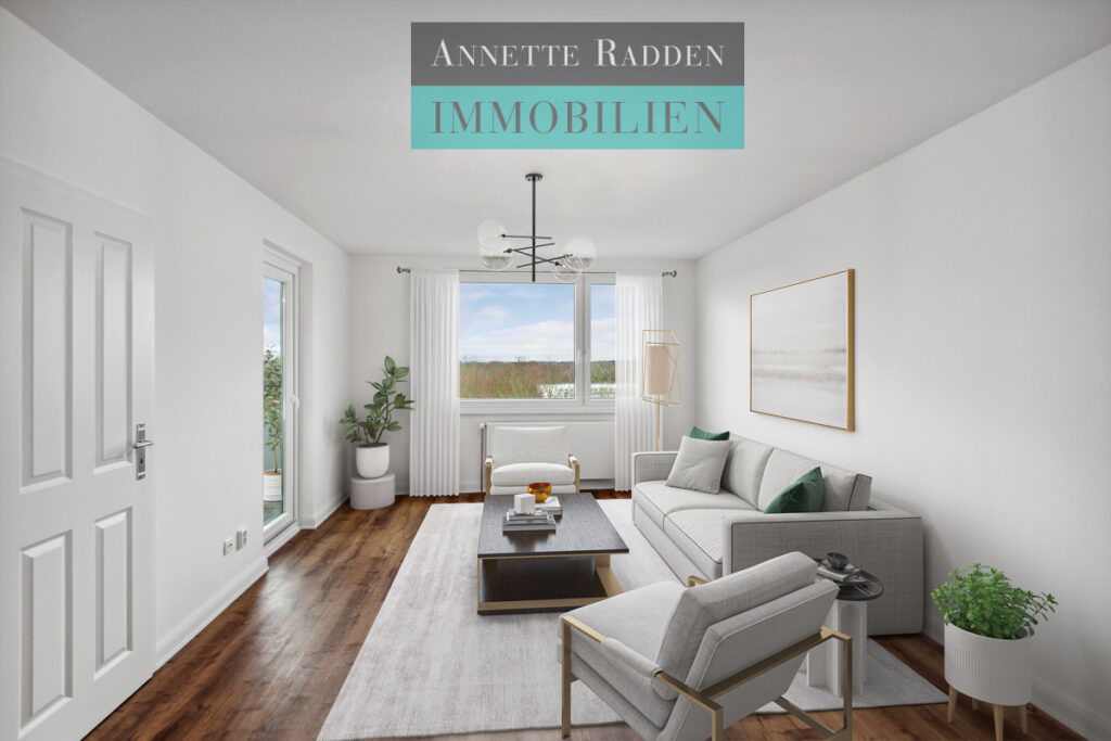 Modern hell und freundlich vermietete 1,5 Zimmer Wohnung mit Balkon in Jenfeld